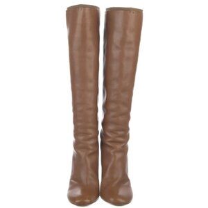 Chloe Brown Over the Knee Boots